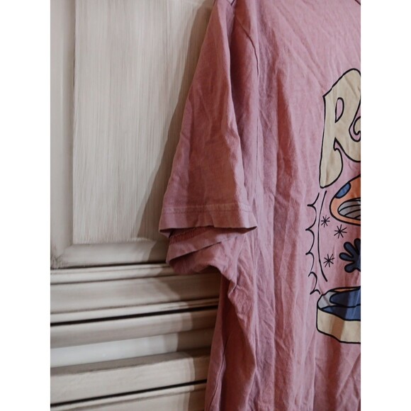 RVCA‎ Artist Network Shirt Slim Fit - Large - Magic Mushroom Guy Surfer - Picture 3 of 6